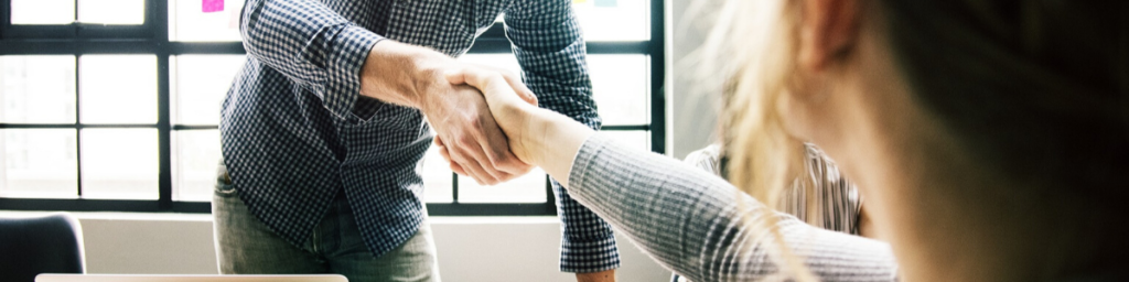 young professionals introduce self
