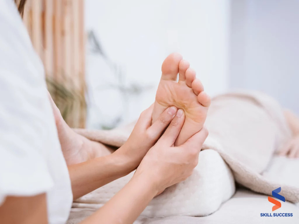 feet and legs massage