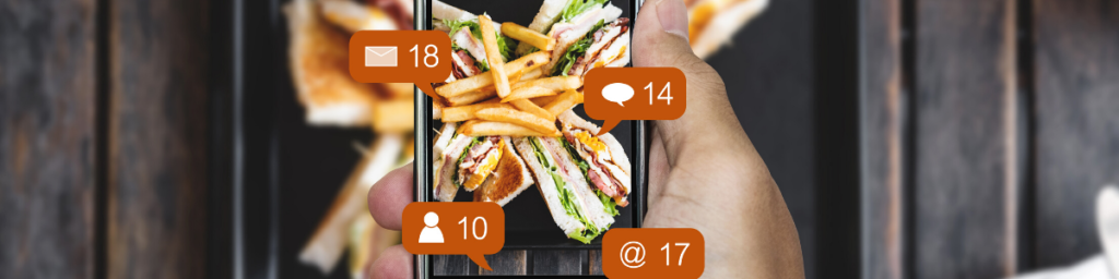 social media food business
