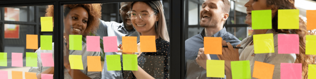 diverse-teammates-celebrating-profitable-startup-project-finish