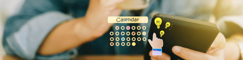 using-smartphone-do-planning-to-digital-calendar-application