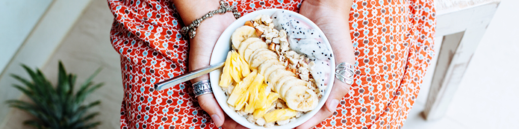 bowl of healthy superfood