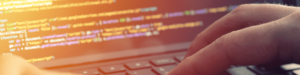 closeup-programmer-coding-on-screen-hands-coding-html-and-programming-on-laptop-screen-web-development-developer