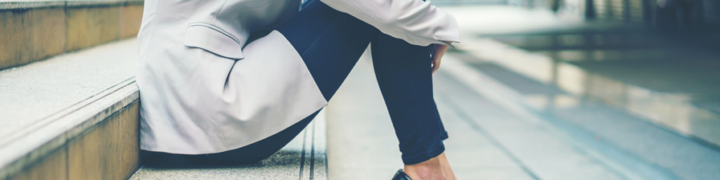 businesswoman experiencing burnout