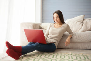 woman-working-from-home