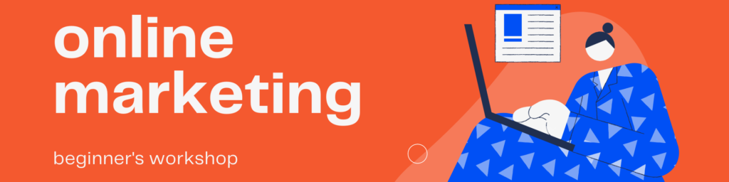 flat-design-tutorial-bold-orange-and-blue-illustrated-online-marketing-presentation