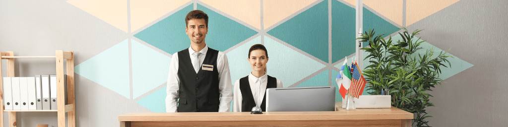 female-and-male-receptionists-working-in-a-hotel