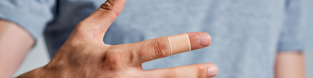 wound care is part of essential first aid items
