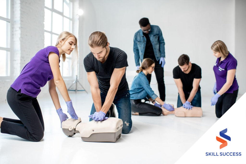 personal-care-aide-performing-cpr-on-a-human-dummy