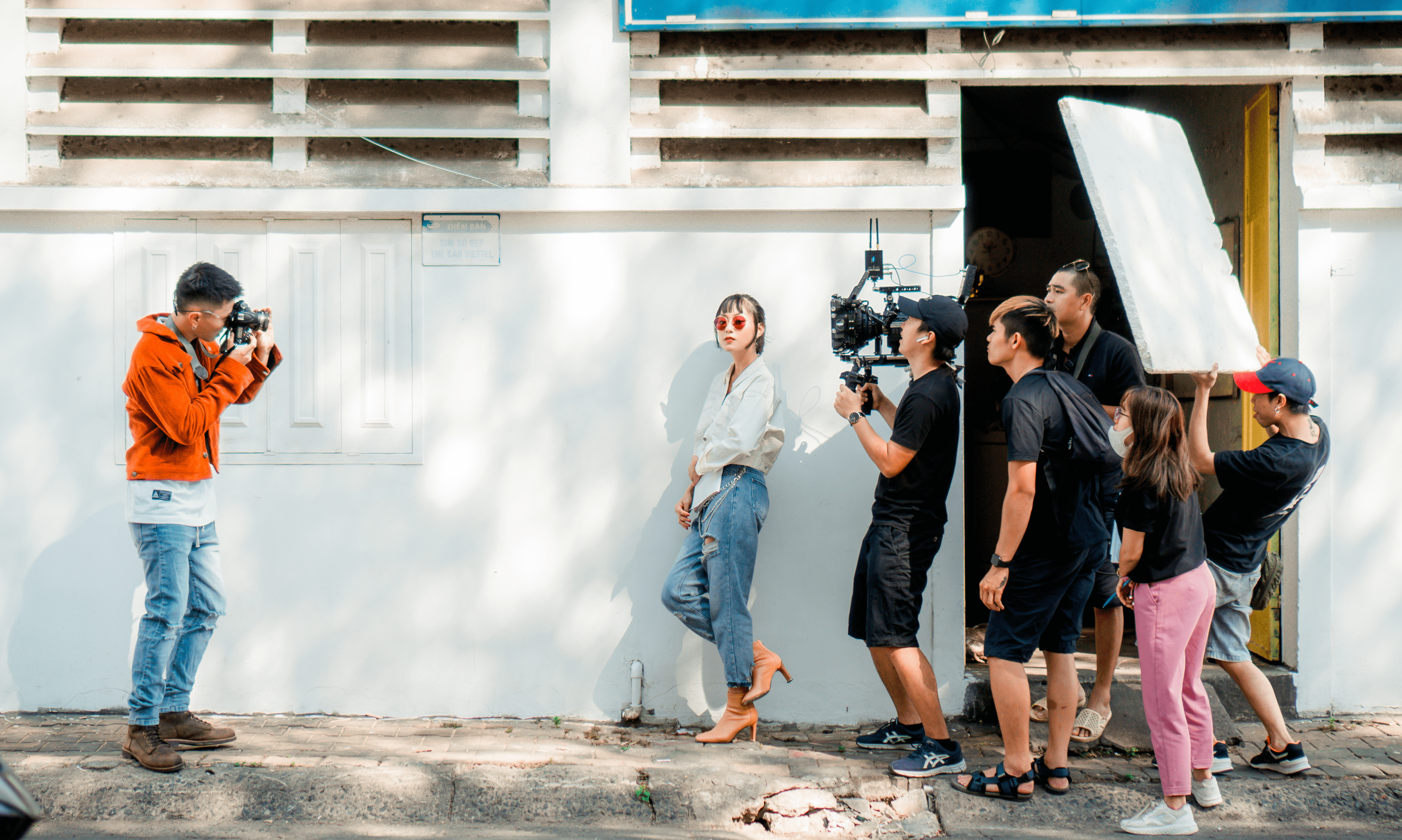 photo-of-people-filming-on-set