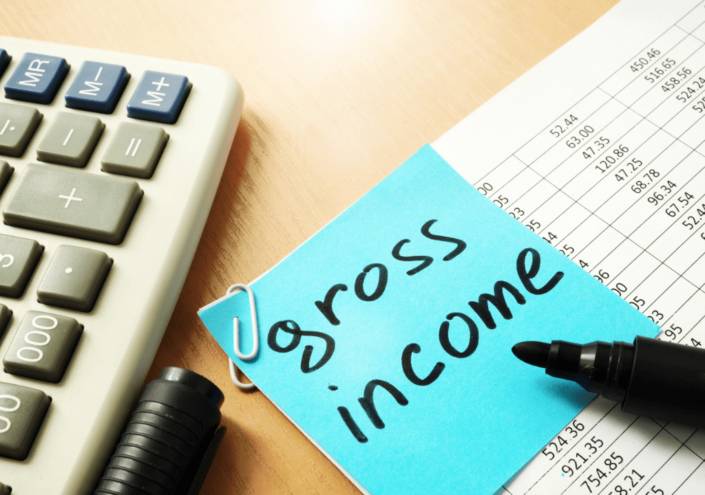 calculate gross income