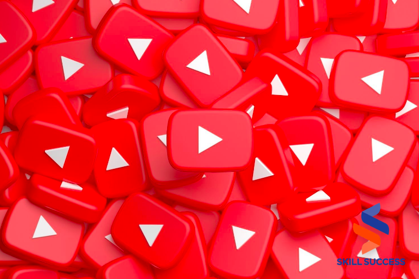 pile of youtube video logos