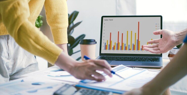 woman signing consent management tool