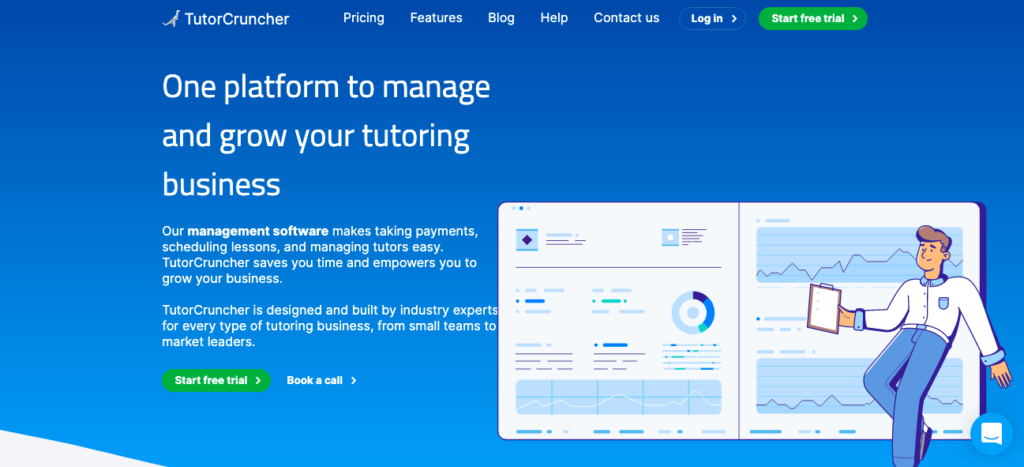 Tutor cruncher tutoring management software