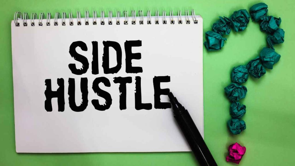Balancing a Full-Time Job and Side Hustle Question Mark Crumpled Paper