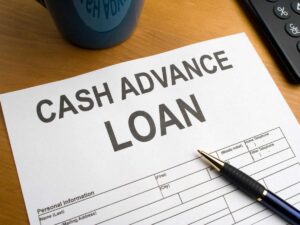 cash advance loan form