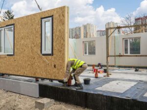 construction of new modular house