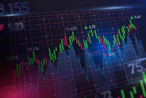 gradient stock market binary options candlestick graph