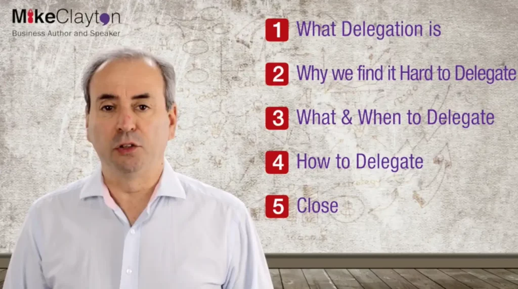Screen Shot of How to Delegate Without Stress Course