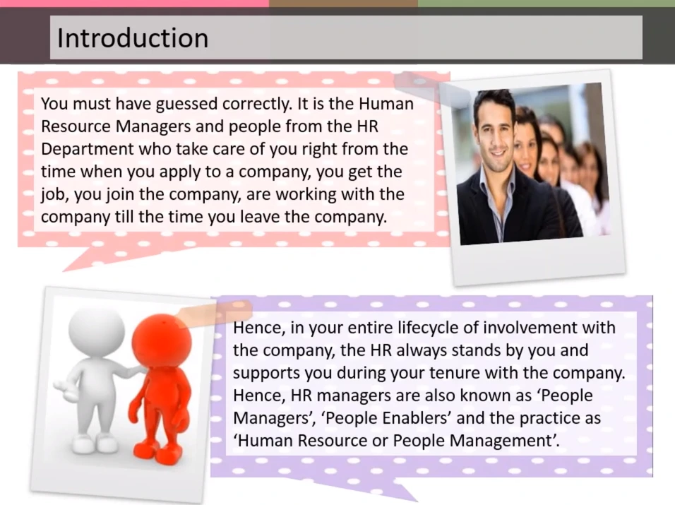 Screenshot of Introduction To Human Resource Management Course