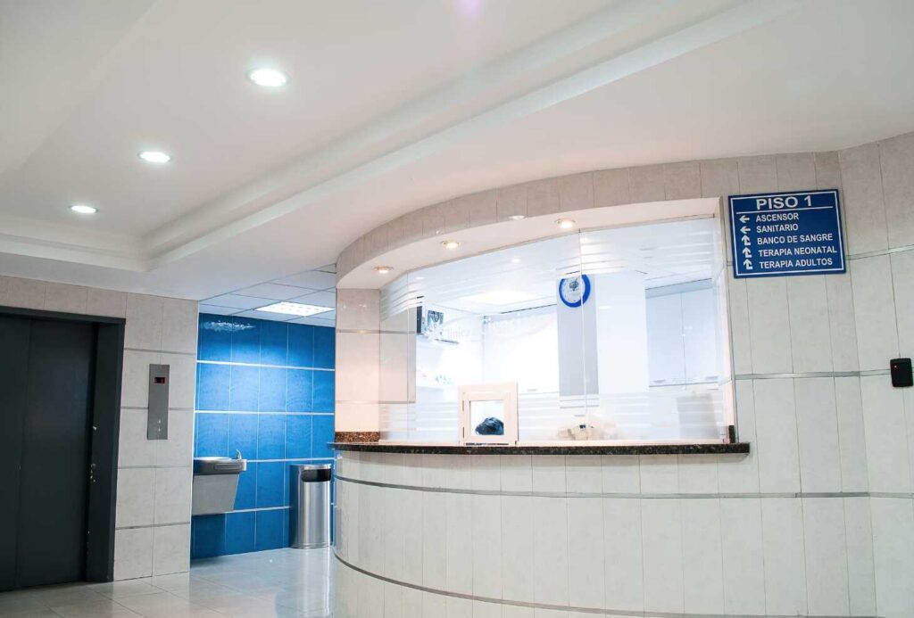 nurse station inside hospital