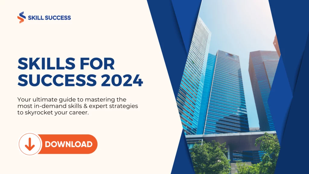 Banner of Skill Success 2024 Report with Download Button