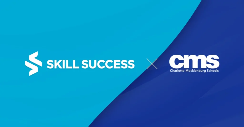 logo of Skill Success and Charlotte-Mecklenburg Schools