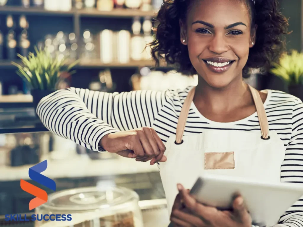 a woman entrepreneur