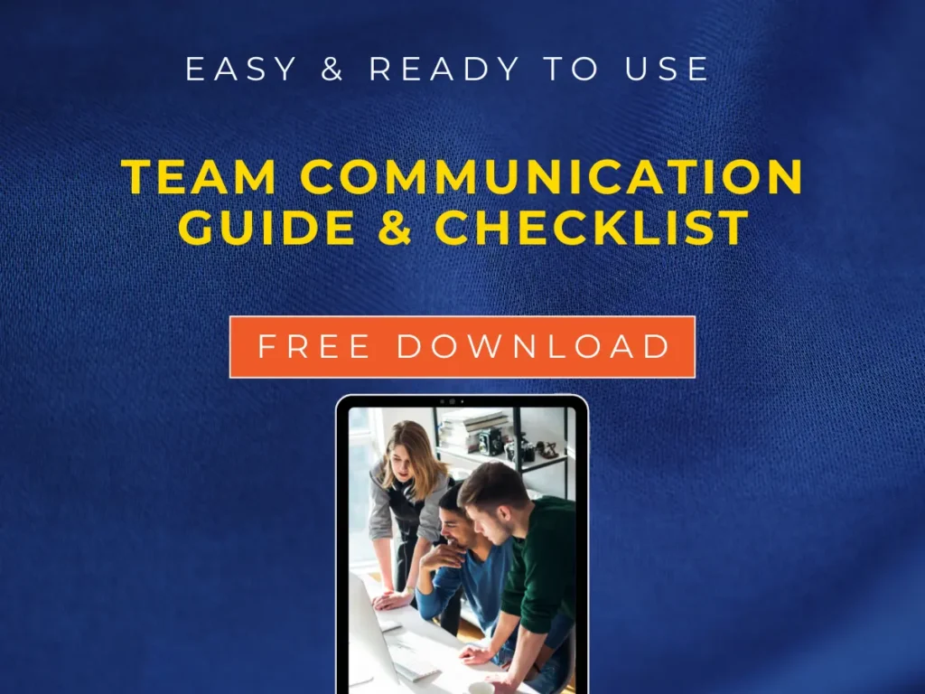 download communication checklist banner