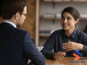 an interview session