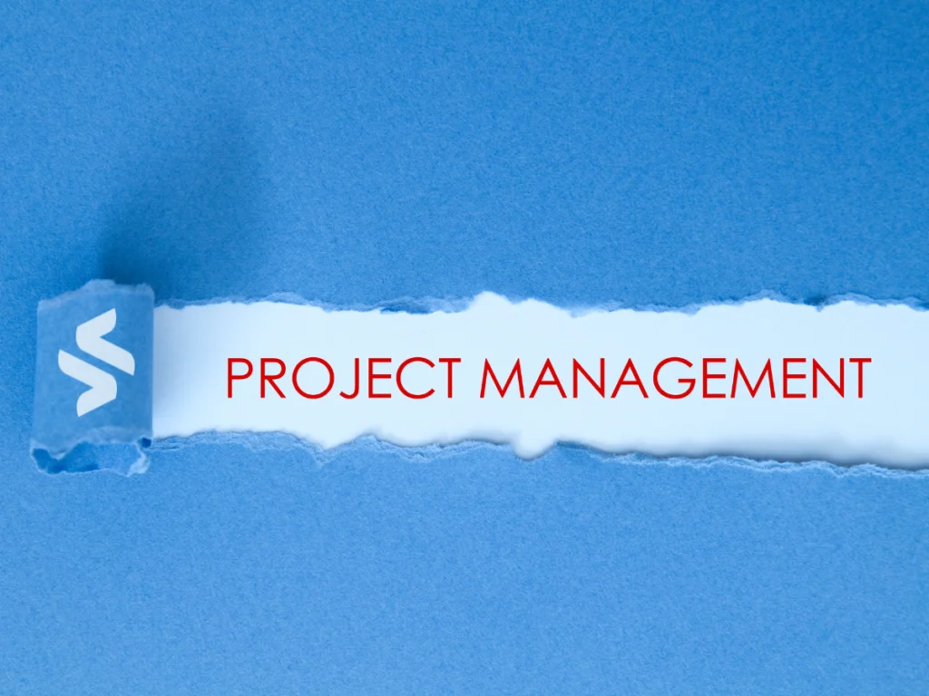 an image with text "project management"