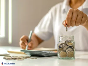 a man managing his personal finance