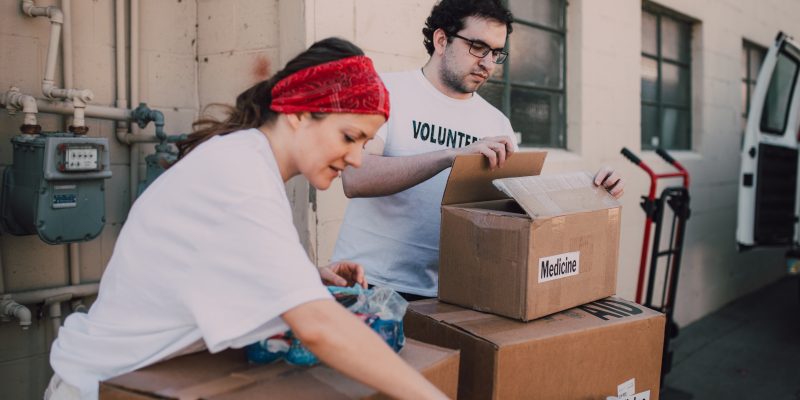 Nonprofit charity workers Nonprofit charity workers