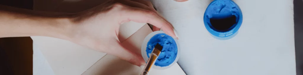 paint with acrylics