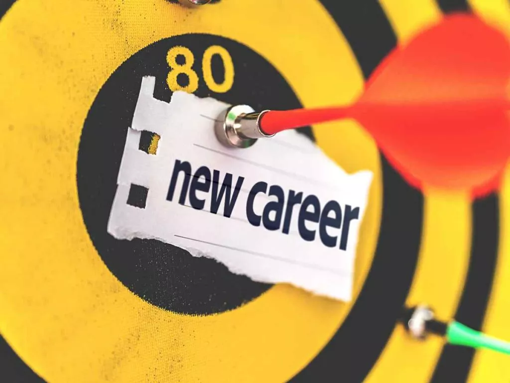 career change dart target board