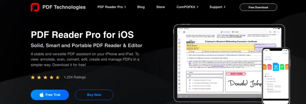 Reader Pro PDF Tool