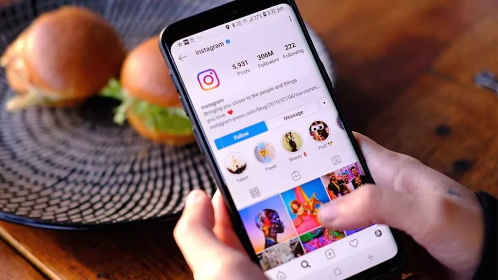 instagram feed mobile view