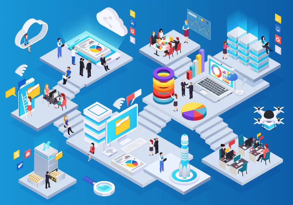 smart offices cloud data management connected workplace