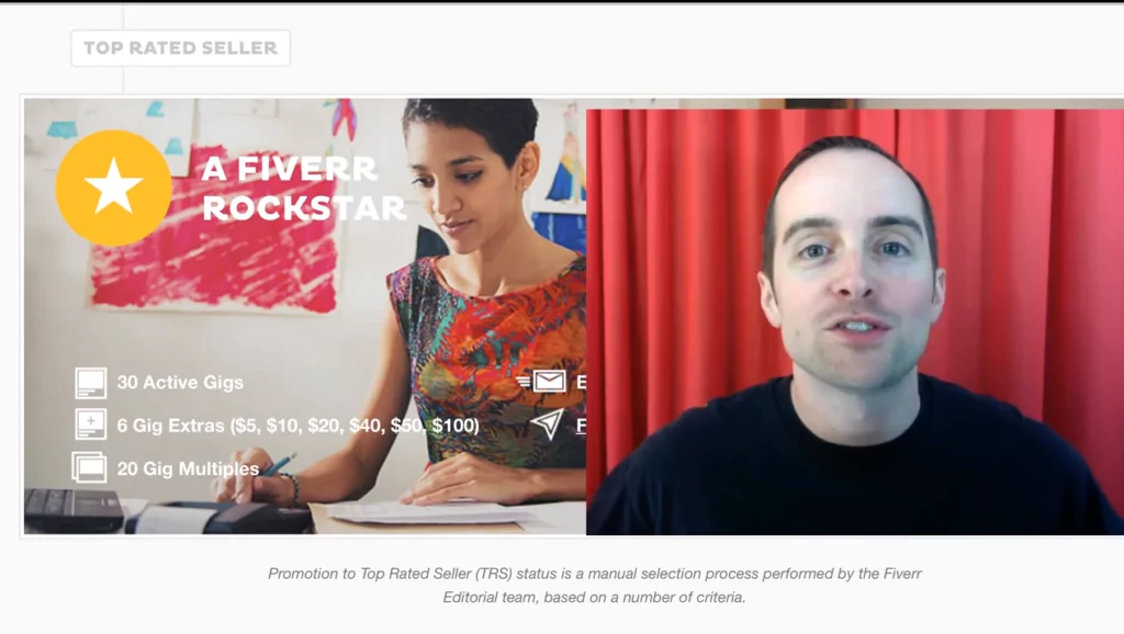 Screenshot of The Complete Fiverr Course: Beginner To Top-Rated Seller Course